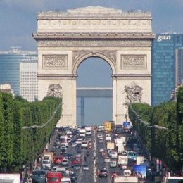 Триумфальная Арка в Париже (Arc de Triomphe)